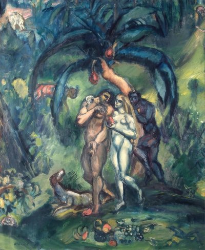 Temptation (Adam and Eve) by Othon Friesz