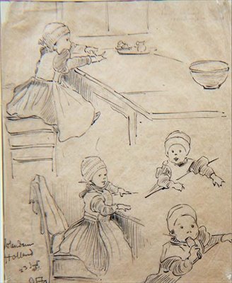 Child Studies by Ottilia Eva Adelborg