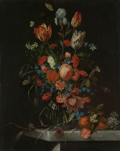 Still Life with Flowers by Ottmar Elliger (I)
