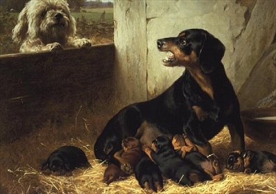 The Unwelcome Visitor by Otto Bache