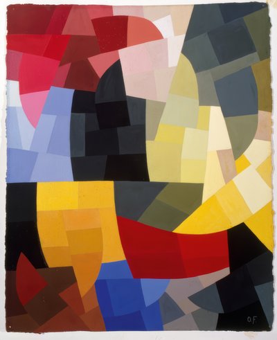 Composition by Otto Freundlich
