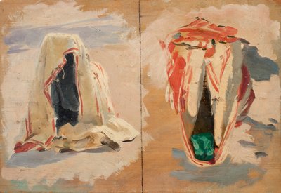 Drapery Studies from Tunis by Otto Friedrich