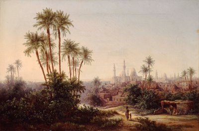 View of Cairo, 1867 by Otto Georgi