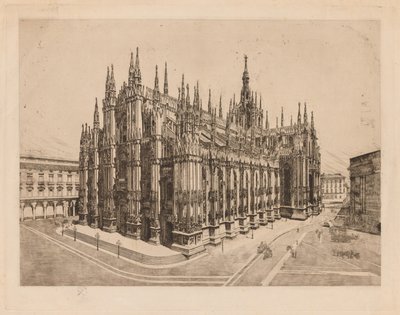 Cathedral, Milan by Otto H. Bacher