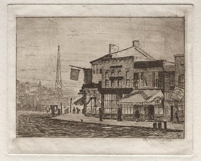 Cleveland, Woodland Avenue and Eagle Street by Otto H. Bacher
