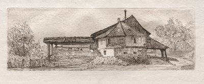 Old Mill on the Danube by Otto H. Bacher