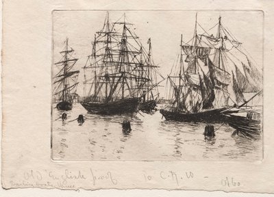 Sailing Boats, Venice by Otto H. Bacher