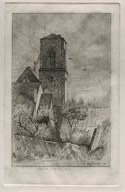 Tower of the Chimes, 1878 by Otto H. Bacher