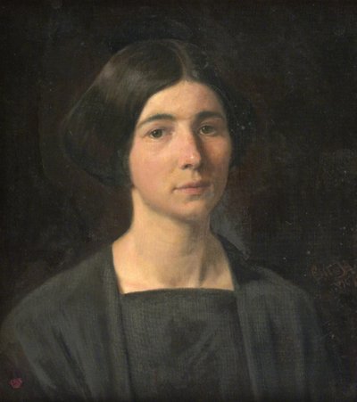 Portrait of a Lady by Otto Haslund
