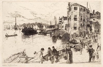 Castello Quarter, Riva by Otto Henry Bacher