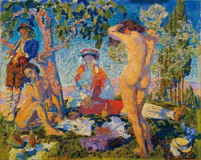 Picnic by Otto Hettner