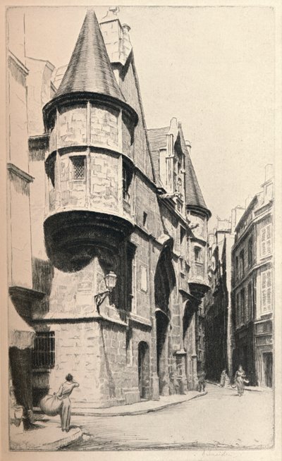 Hotel de Sens, 1915 by Otto J Schneider