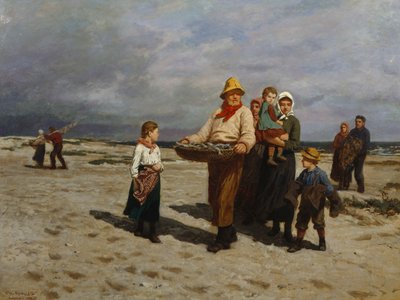 Fish Catch by Otto Ludvig Sinding