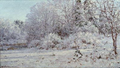Snow in Munich by Otto Ludvig Sinding