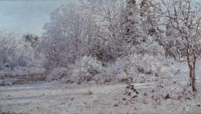 Snow in Munich by Otto Ludvig Sinding