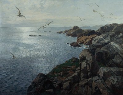 The Outermost Skerry, Munich by Otto Ludvig Sinding