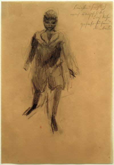 Ice Skater (Seegförni 1929) by Otto Meyer Amden