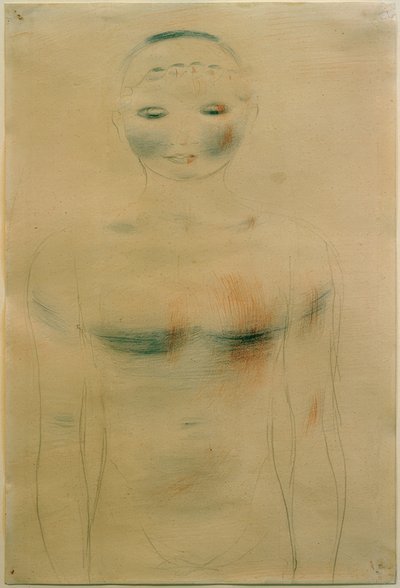 Frontal Half-Figure. From the Rosa Series by Otto Meyer Amden