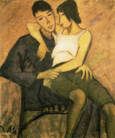 Urbanite Couple by Otto Mueller