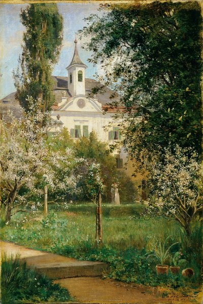 Gerasdorf Castle by Otto Seraphim Peters