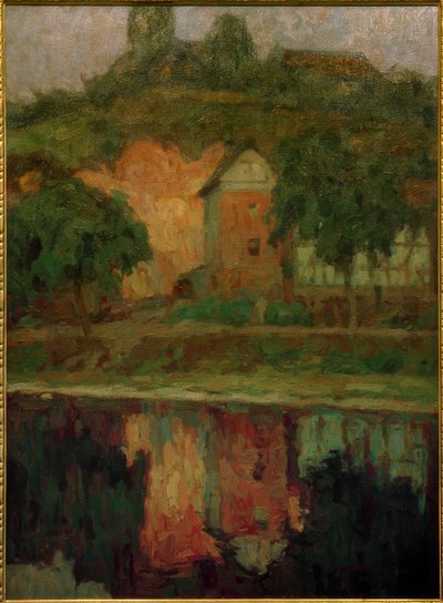 Evening by the River by Otto Ubbelohde