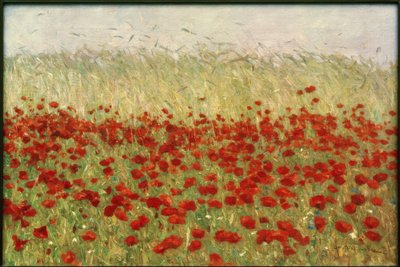Poppies and Corn by Otto Ubbelohde