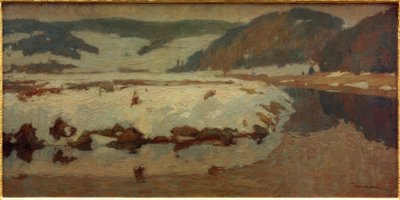 Late Snow by Otto Ubbelohde