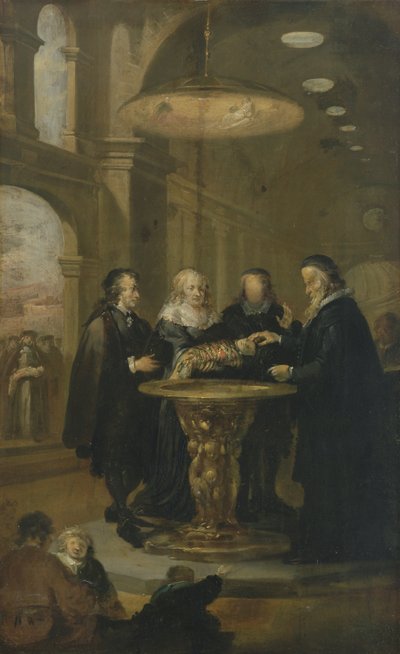 The Christening by Otto Wagenfeldt