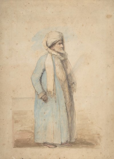 Bearded Man in Oriental Costume by Ozias Humphry