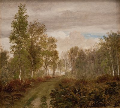 Birch Trees on Læsø After Rain by P.C. Skovgaard