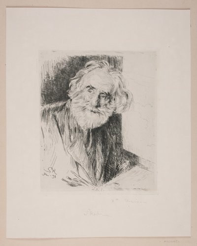 Portrait of Vilhelm Kyhn by Peder Severin Krøyer