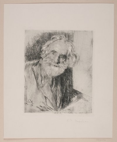 Portrait of Vilhelm Kyhn by Peder Severin Krøyer