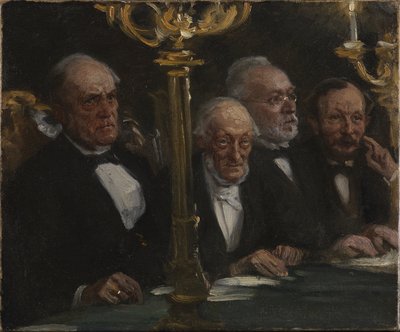 Portrait Group by Peder Severin Krøyer