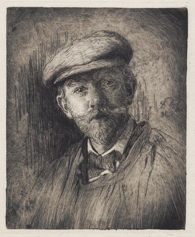 Self-Portrait by Peder Severin Krøyer