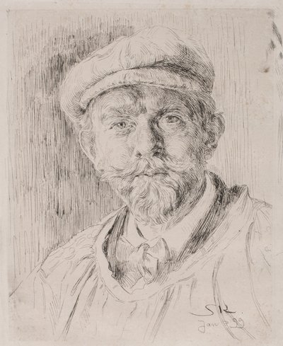 Self-Portrait by Peder Severin Krøyer