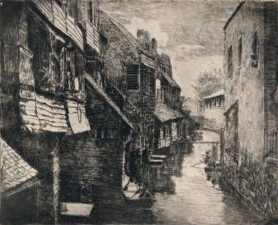 The River Bievre at Gentilly by P Roy