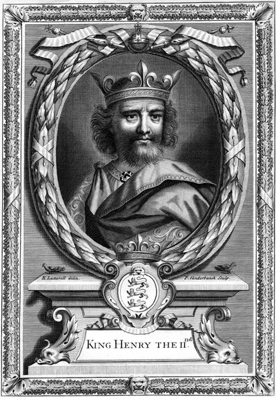 Henry II, King of England by P. Vanderbanck