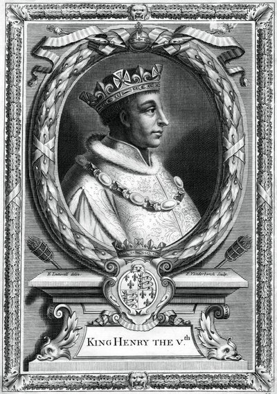 Henry V, King of England by P. Vanderbanck