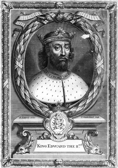 King Edward II of England by P. Vanderbanck