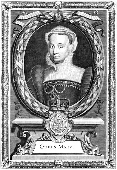 Queen Mary I of England, 19th century by P. Vanderbanck