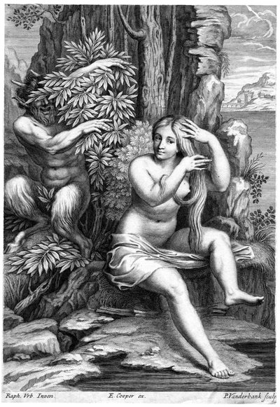 Pan and Syrinx by P Vanderbank