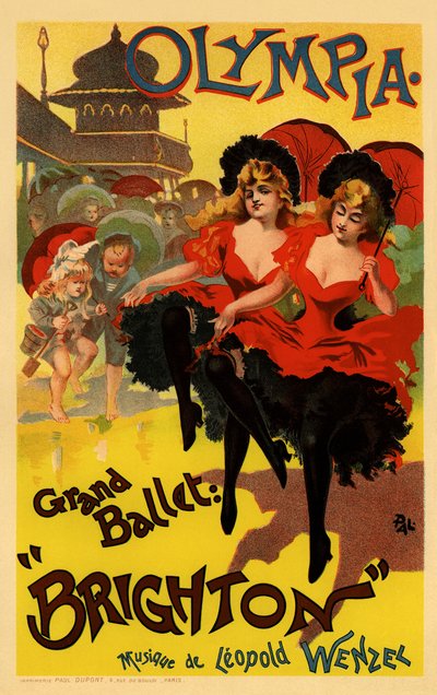 Olympia Poster, c. 1900 by Pal