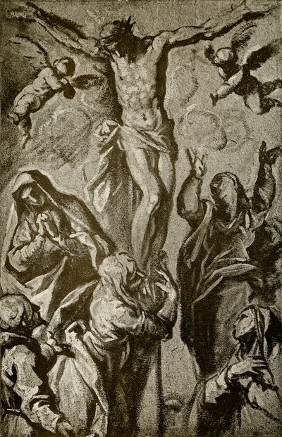 Christ on the Cross by Palma Il Giovane