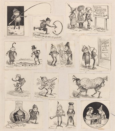 Brownies at Home - Twelve Vignettes by Palmer Cox