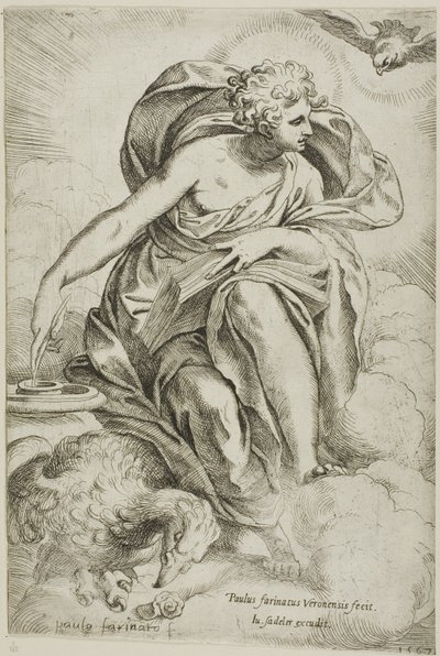 Saint John the Evangelist by Paolo Farinati