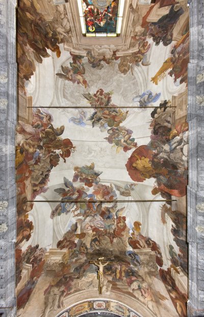 Vault with Frescoes by Paolo Pagani