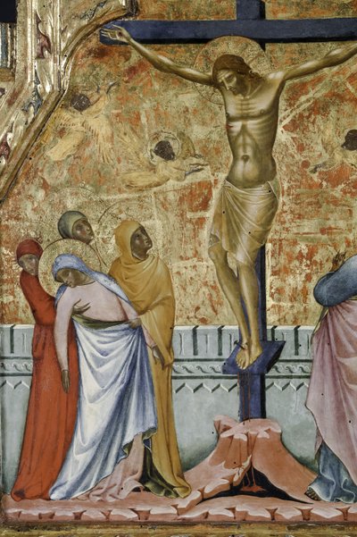 Crucifixion (detail) by Paolo Veneziano