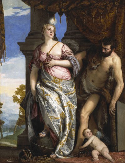 Allegory of Wisdom and Strength by Paolo Veronese