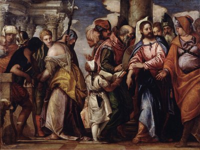 Christ and the Woman Taken in Adultery by Paolo Veronese