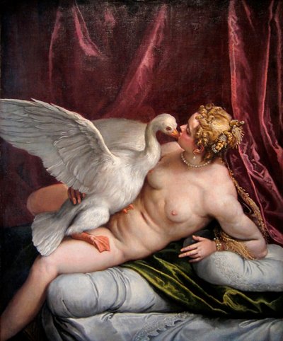 Leda and the Swan by Paolo Veronese